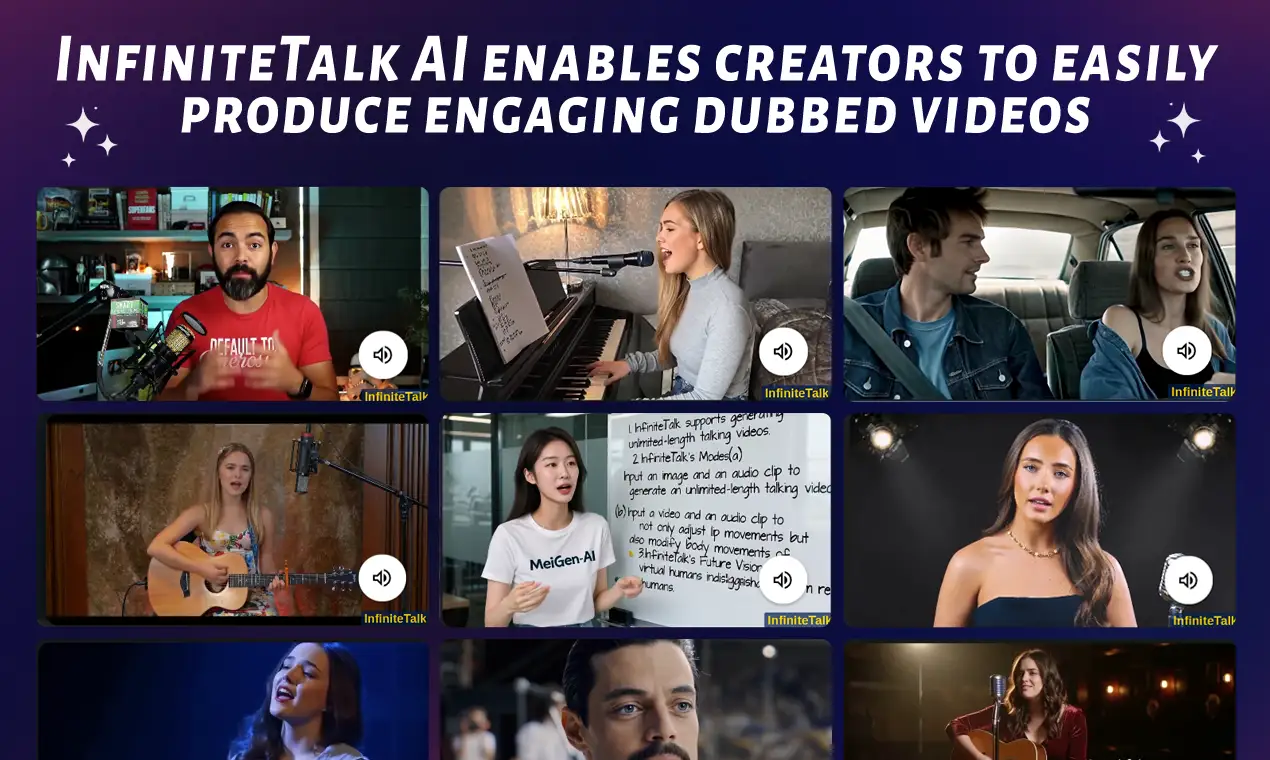 Show HN: Infinite Talk AI – Create Realistic AI Videos with No Time Limit
